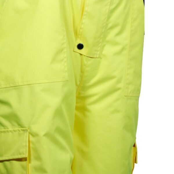 Parka térmica alta visibilidad bicolor Amarillo Flúor - Imagen 6
