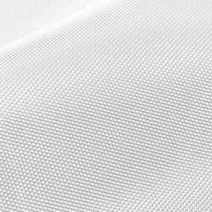 Tela blanco medio de poliéster 600D Revestimiento de PU impermeable