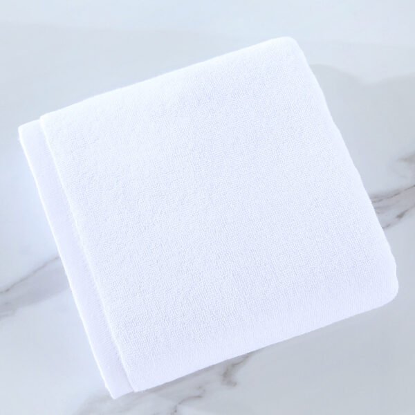 Toalla 70 cm x 140 cm - Blanco 400 Gr Dib - Imagen 2