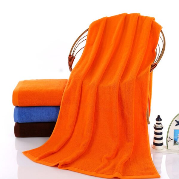 Toalla 70 cm x 140 cm - Naranja 400 Gr Dib - Imagen 2