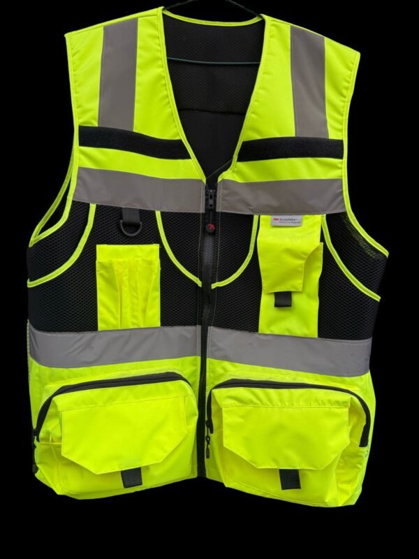 Chaleco Geologo Minero Amarillo fluor - Termiseg
