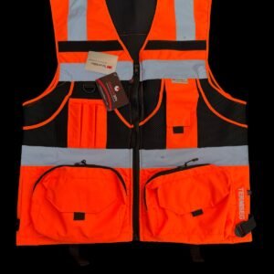 Chaleco Geologo Minero Naranja fluor - Termiseg