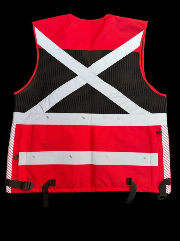 Chaleco Geologo Minero Rojo - Termiseg - Imagen 2
