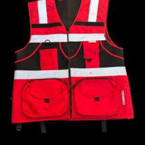 Chaleco Geologo Minero Rojo - Termiseg