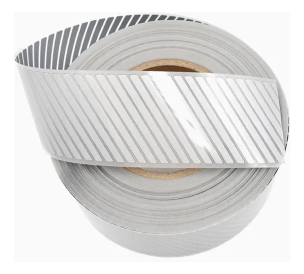 Cinta reflectante textil pvc Zebra (plata) 5cm X 200 m