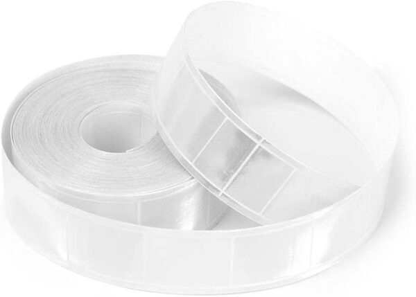 Cinta Reflectante textil PVC blanca 2.5cm x 50m